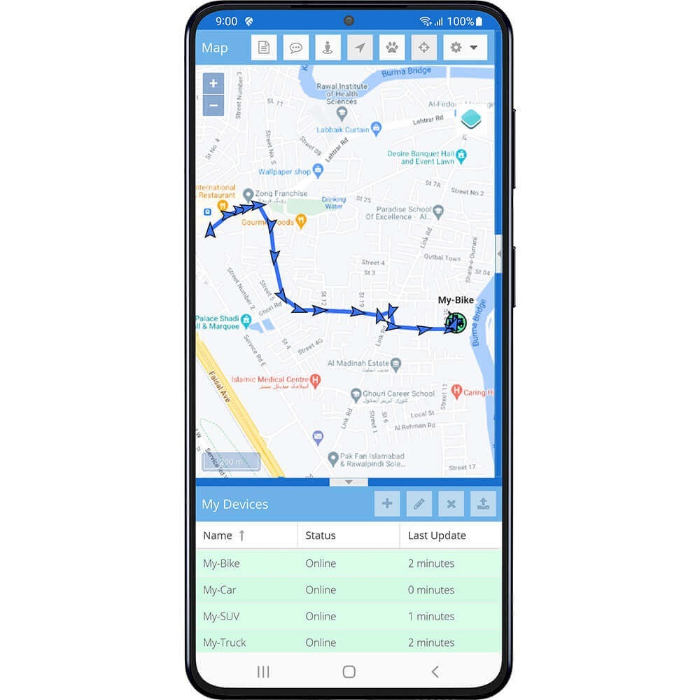 Route history